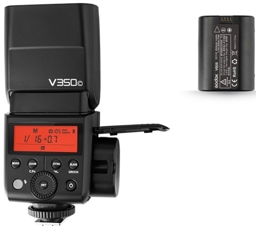 Вспышка Godox Ving V350C TTL для Canon - фото2