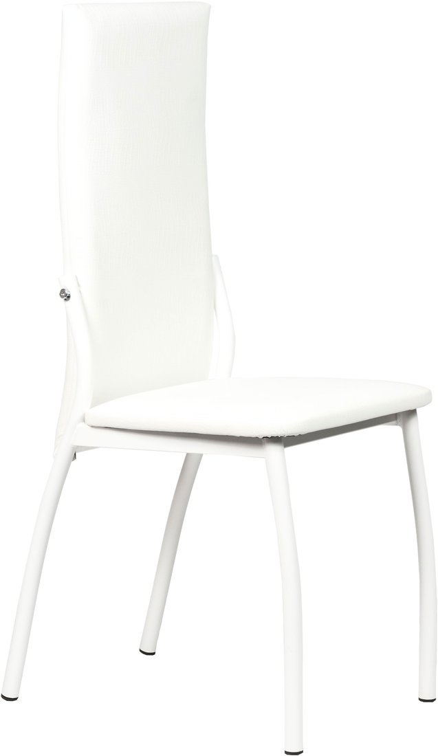 Стул ВВР Оскар (белый/белый, экокожа) - фото