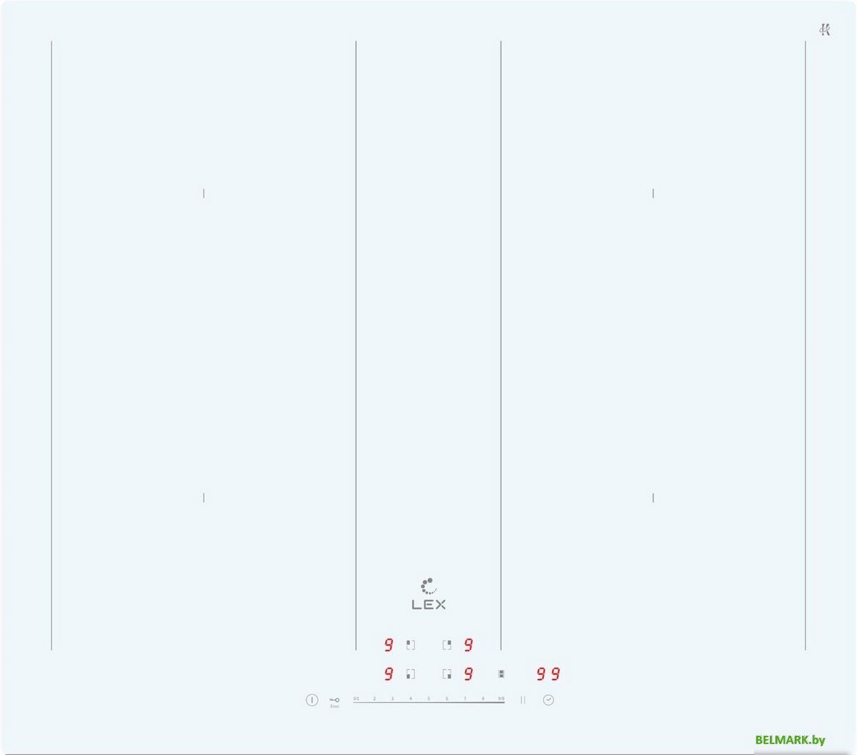 Варочная панель LEX EVI 641B WH - фото