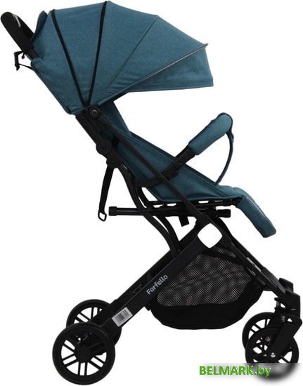 Коляска прогулочная «книга» Farfello Comfy Go CG-19 (темно-бирюзовый) - фото2