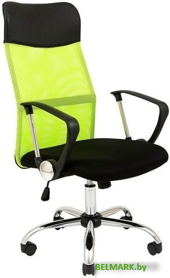 Кресло Mio Tesoro Монте AF-C9767 (черный/салатовый) - фото