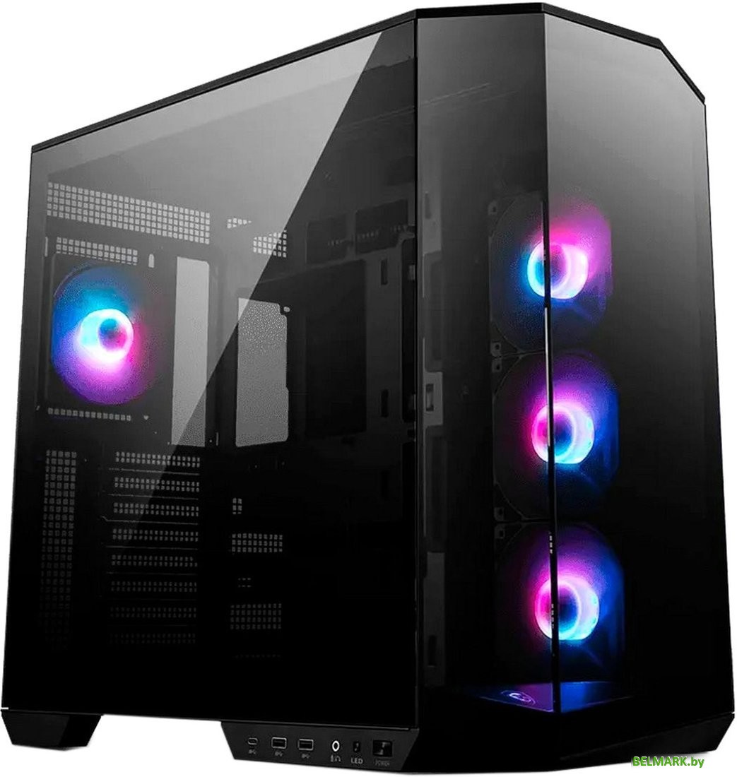 Корпус MSI MAG Pano 100R PZ (черный) - фото