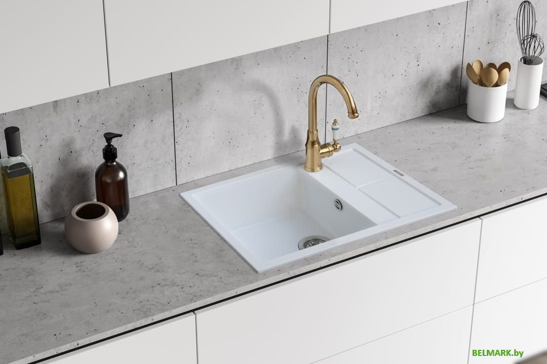 Кухонная мойка Berg BROW11AL - фото2