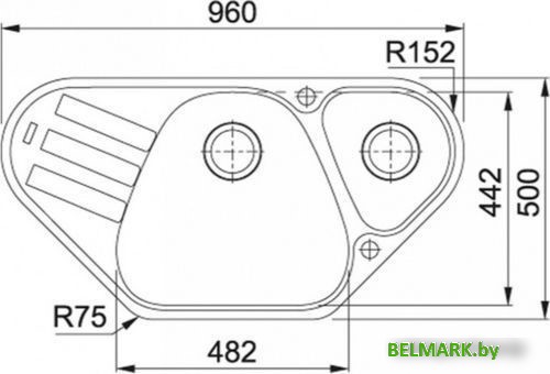Кухонная мойка Franke Antea AZG 661-E (серый) - фото2