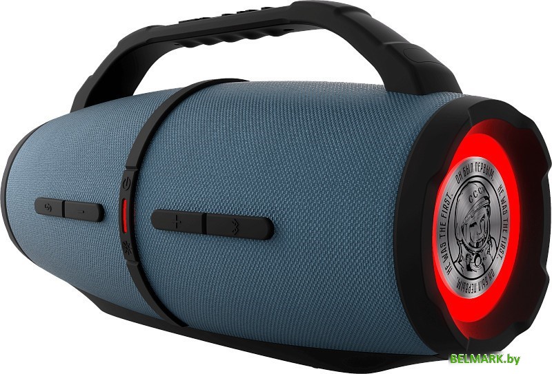 Беспроводная колонка Урал Гагарин ГР-007 (синий) - фото