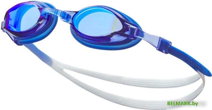 Очки для плавания Nike Chrome Mirror NESSD125494 (синий) - фото