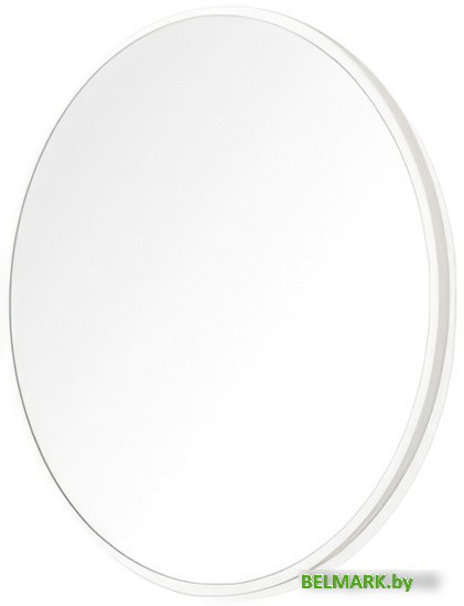 Зеркало eMZe Color Round D90 COLOR.90.90.BEL (белый) - фото
