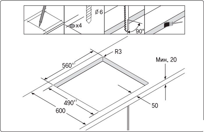 Варочная панель Samsung NZ64T3516CK - фото2