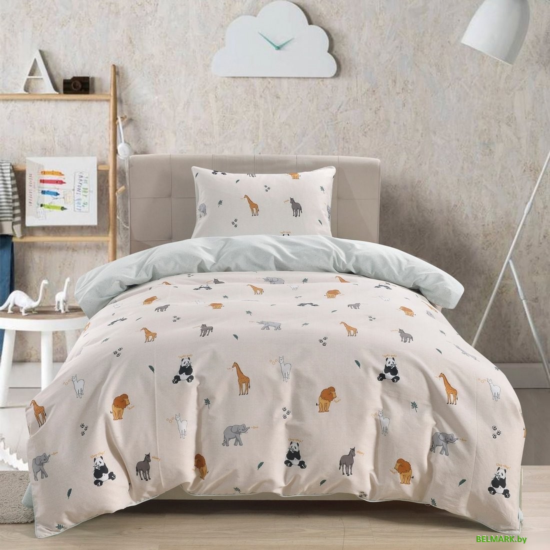 Постельное белье Sofi De MarkO Мадагаскар Детский Дет-787 - фото