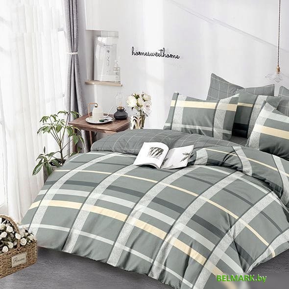 Постельное белье Alleri Сатин Premium Евро Max СП-304 - фото