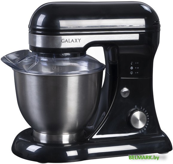Планетарный миксер Galaxy GL2230 (черный) - фото