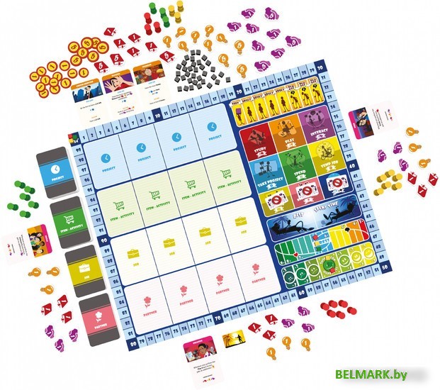 Настольная игра НизаГамс В погоне за счастьем SCY001 - фото2