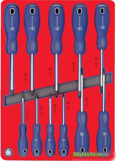 Набор отверток Мастак 5-4411 (11 предметов) - фото