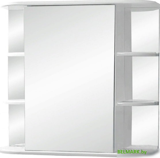 Tivoli Шкаф с зеркалом Герда 65 461780 (левый, белый) - фото