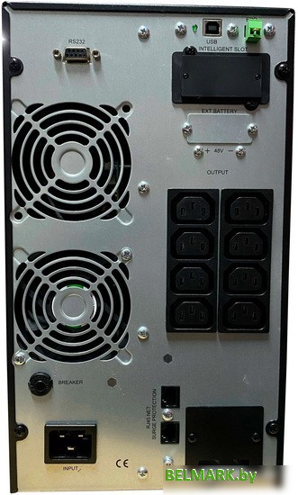 Источник бесперебойного питания IНЭЛТ Gamma 3KR IN3000RM-GA-KR-KS-TW-IEC - фото2