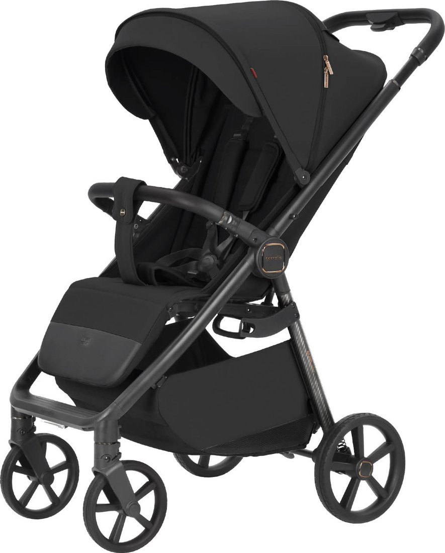 Коляска прогулочная «книга» Carrello Bravo Carbon CRL-5530 (Deep Black) - фото
