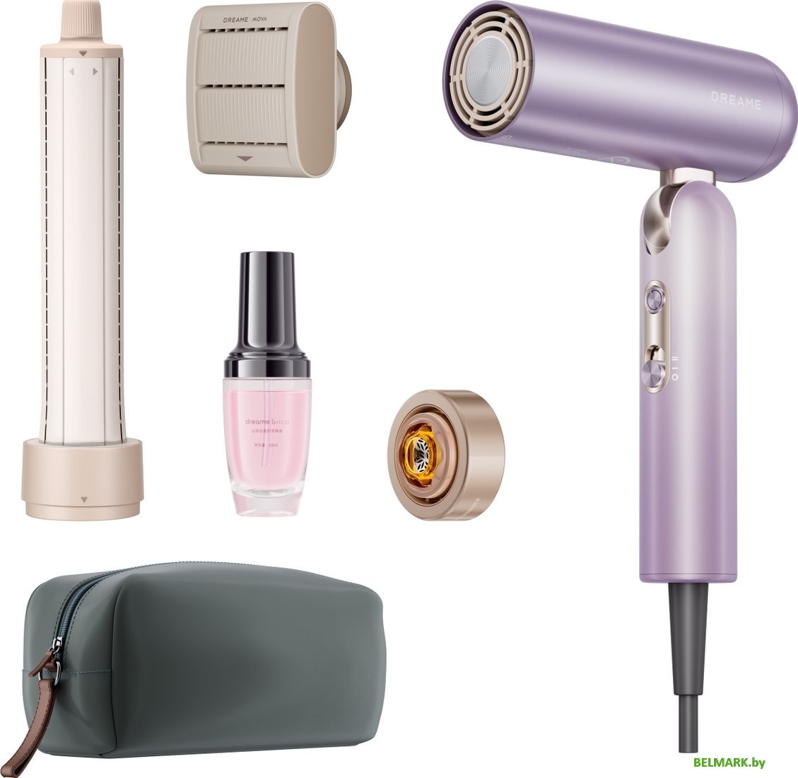 Фен Dreame Нairdryer Pocket Ultra AHD52 (фиолетовый) - фото