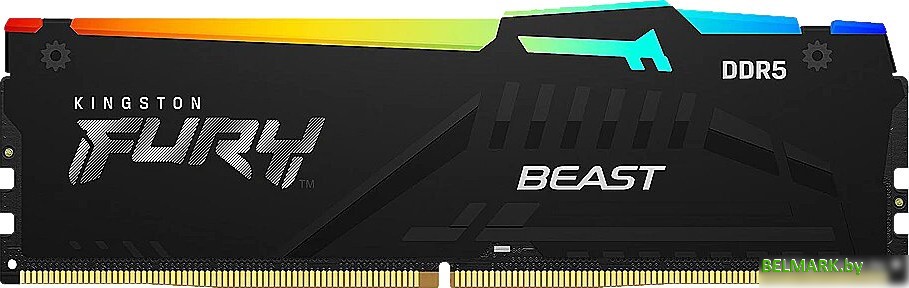 Оперативная память Kingston FURY Beast RGB 32ГБ DDR5 5600МГц KF556C36BBEA-32 - фото