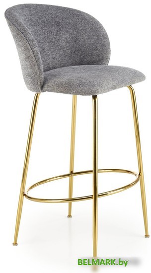 Стул Halmar H116 (серый/золотой) - фото