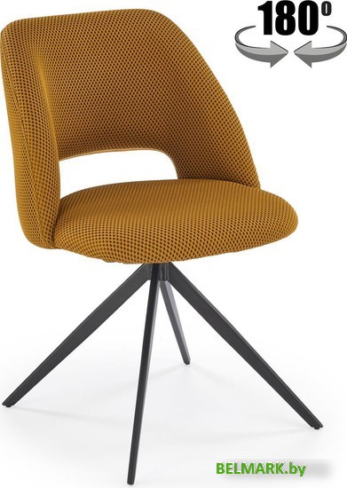 Стул Halmar K546 (горчичный/черный) - фото