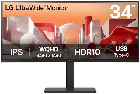 Монитор LG UltraWide 34BA75QE-B - фото