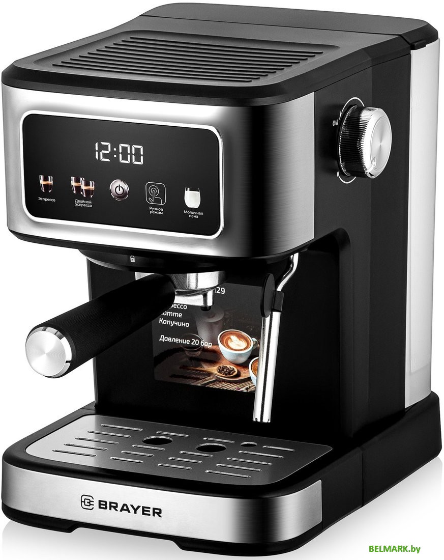 Рожковая кофеварка Brayer BR1129 - фото