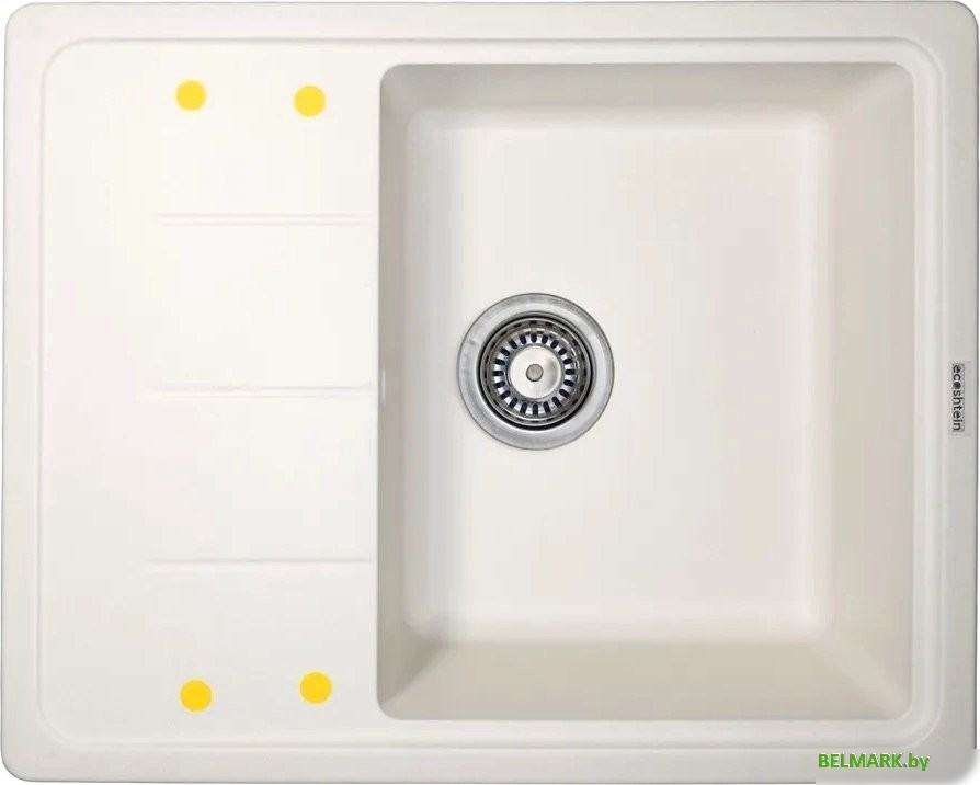 Кухонная мойка Ecoshtein Rechteck 620 (жасмин) - фото
