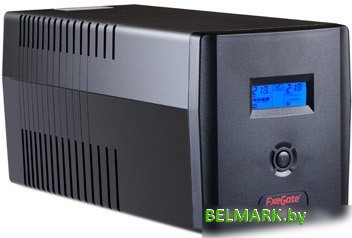 Источник бесперебойного питания ExeGate Power Smart ULB-1000 LCD EP212519RUS - фото