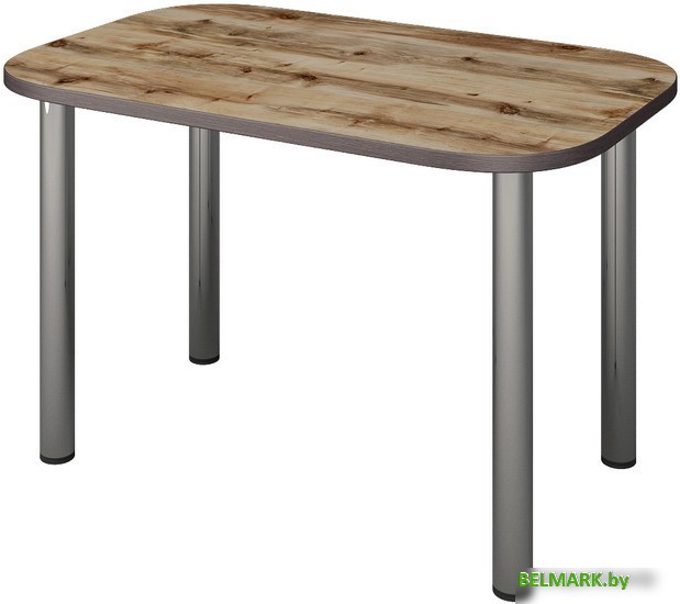 Кухонный стол Senira Р-001 (дуб сандал/хром) - фото