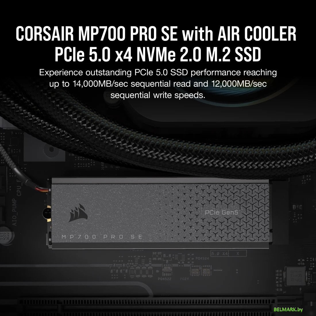 SSD Corsair MP700 Pro SE 4TB CSSD-F4000GBMP700PROS - фото2