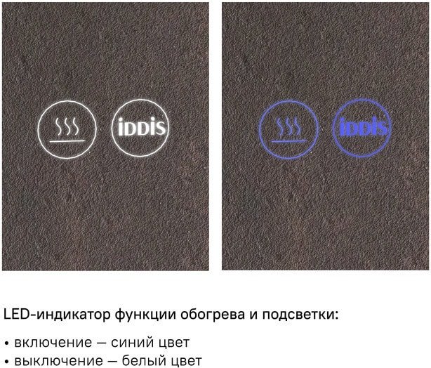 Мебель для ванных комнат IDDIS Зеркало Edifice ЗЛП107 - фото2