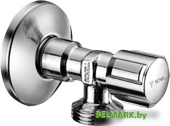 Запорная арматура Schell Вентиль горизонтальный для стир. машины 1/2"x3/4" 33 00 06 99 - фото