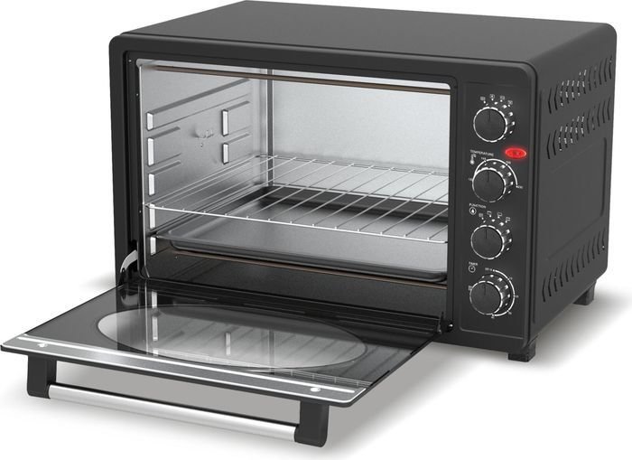 Мини-печь TurboTronic TT-EV45R Retro (черный) - фото2