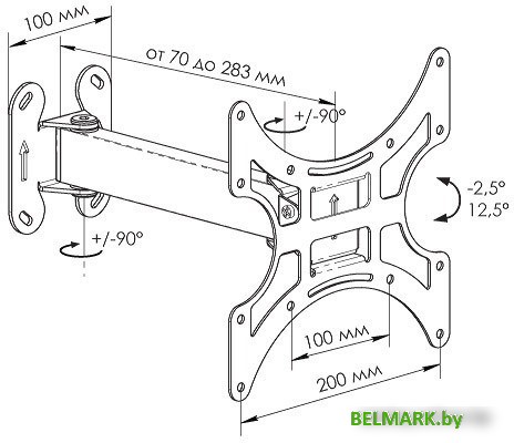 Кронштейн Trone LPS 41-11 - фото2