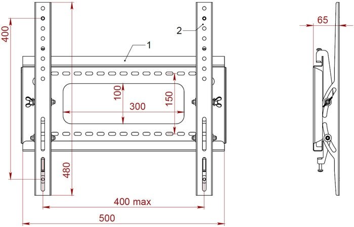 Кронштейн PL 401.B - фото2