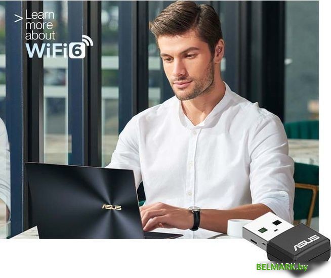 Wi-Fi адаптер ASUS USB-AX55 Nano - фото2