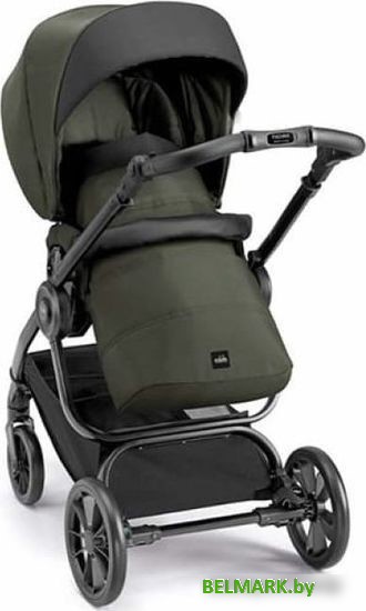 Универсальная коляска CAM Avant (2 в 1, оливковый/рама матовый черный) - фото2