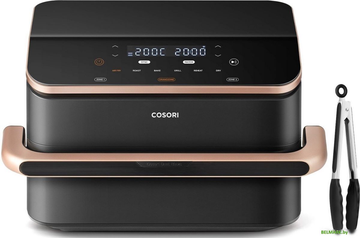 Аэрофритюрница Cosori Dual Blaze TwinFry CAF-TF101S-AEUR - фото
