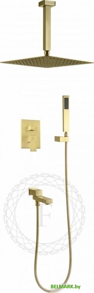Душевая система Filarete Fing FL1042 (матовое золото) - фото