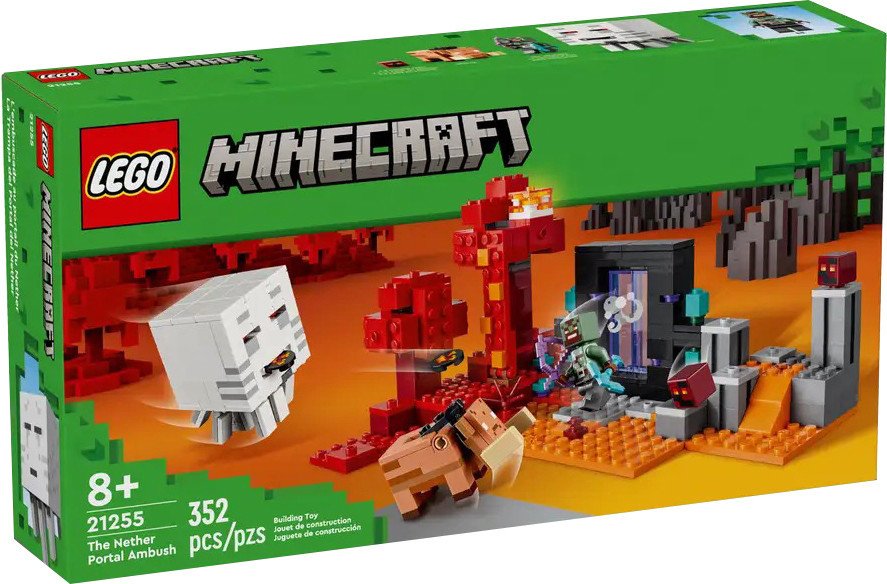 Конструктор LEGO Minecraft 21255 Засада у портала в Нижний мир - фото