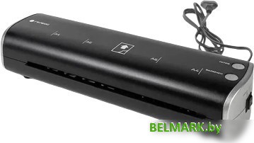 Ламинатор Гелеос ЛМ A4 Модерн (черный/серебристый) - фото