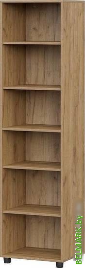 Шкаф-пенал SV-Мебель Милан 00-00107342 (дуб золотой/белый матовый) - фото2