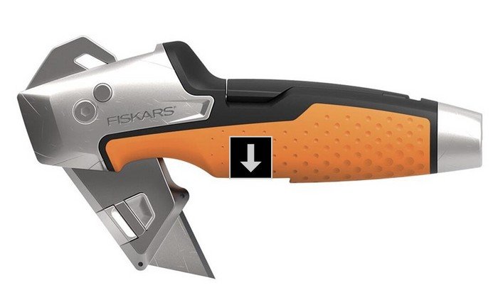 Нож строительный Fiskars CarbonMax 1027225 - фото2