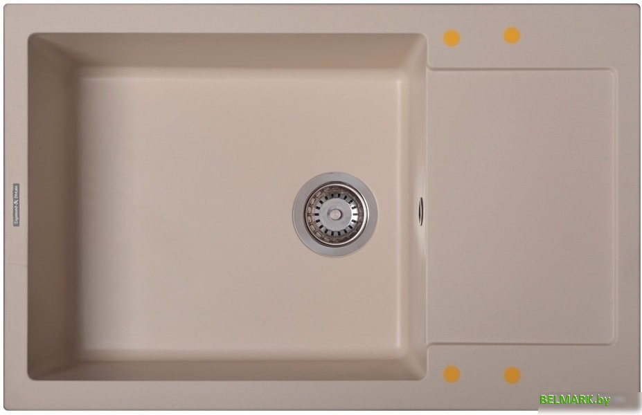 Кухонная мойка Zigmund & Shtain Rechteck 780.490 (молодое шампанское) - фото