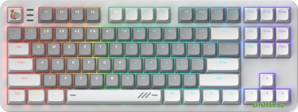 Клавиатура Dark Project ALU87A Onionite (g3ms Amber) - фото