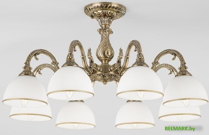 Подвесная люстра Евросвет 60106/8 (Античная бронза) - фото