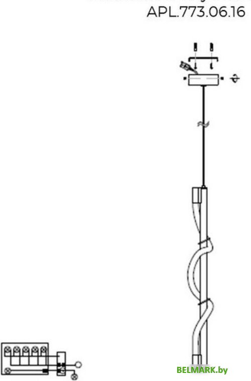 Подвесная люстра Aployt APL.773.06.16 - фото2