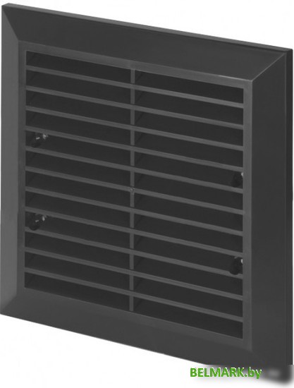 Вентиляционная решетка Awenta Classic T40aGR 17x17 (графитовый) - фото