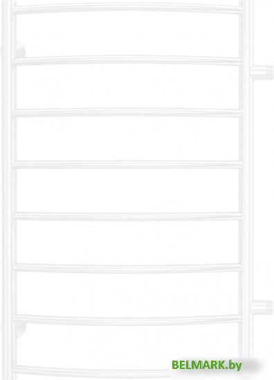 Полотенцесушитель TERMINUS Классик П8 500x800 (с боковым подключением 50, RAL 9003) - фото2