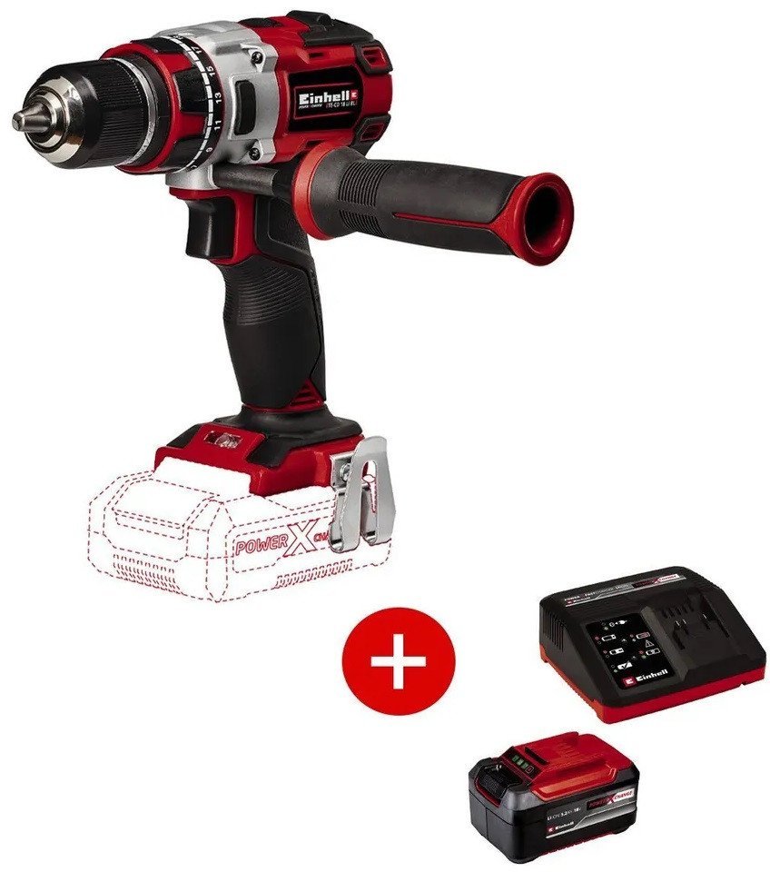 Дрель-шуруповерт Einhell PXC TE-CD 18 Li (с 1-им АКБ) - фото